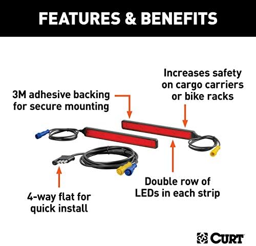CURT 53201 Auxiliary LED Trailer Lights - Image 3