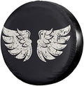 Bird Wings Spare Tire Cover Dust-Proof Wheel Tire Cover Fit Trailer, SUV and by Foruidea