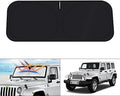 KUST Windshield Sun Shade for 1997-2015 2016 2017 2018 Jeep Wrangler TJ JK JKU by KUST
