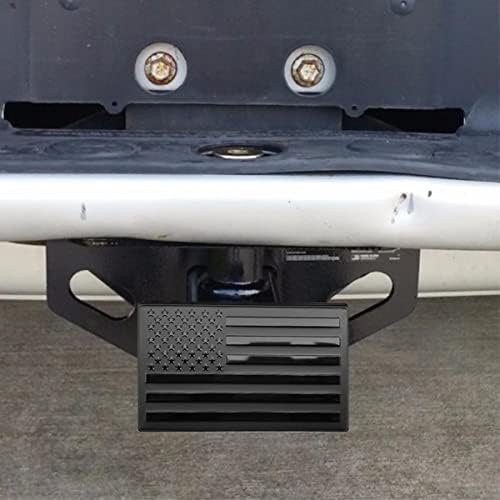 Bonrcea Heavy Duty American Flag Aluminum Trailer Hitch Cover - Image 6