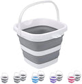 Collapsible Bucket, 5L 1.3Gallon Small Cleaning Mop Buckets by Craftend