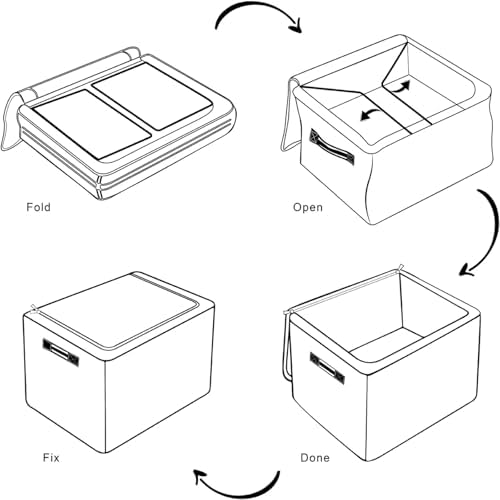 Cow Print Pattern Storage Bins - Image 6