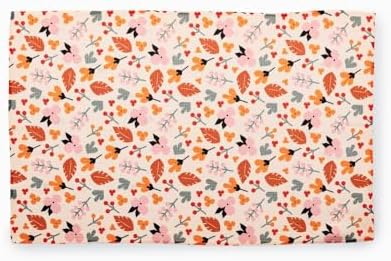 Wildflowers Microfiber Kitchen Towels | Fall Flowers | Waffle Fabric Tea Towel - Image 5