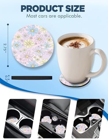 WOCOCN Car Coasters for Cup Holders - Image 6