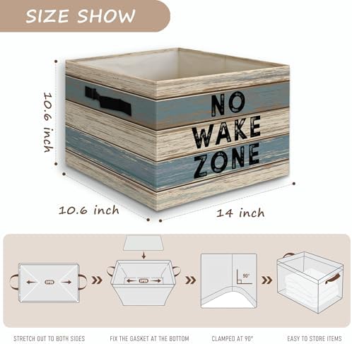 Nautical Coastal Foldable Storage Bins Box - Image 7