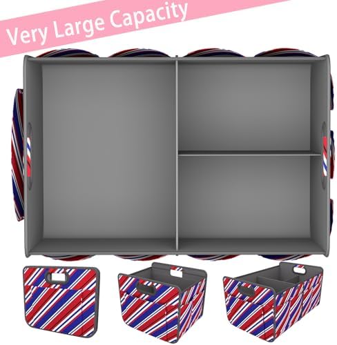 Homeve Car Trunk Organizer for SUV, 18.5Gal Large Capacity No-Sag Heavy Duty - Image 2