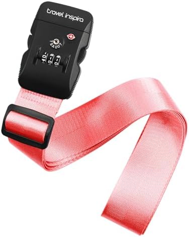 Travel Inspira Heavy Duty Luggage Straps by TravelInspira