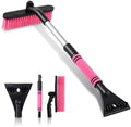 Ceenna 1 Set 32" Pink Extendable Snow Brush Ice Scraper by Ceenna