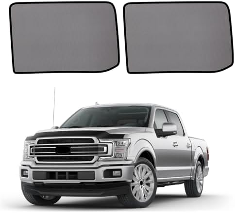 f150 Window Shades 2015-2020, Rear Side Mesh by KOCZIL