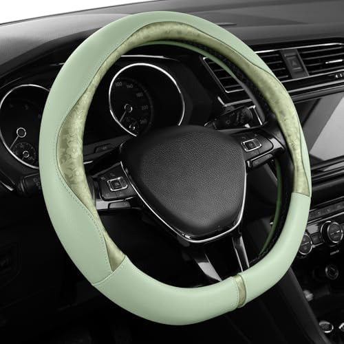 PIC AUTO Steering Wheel Cover, Universal Fit 14.5"–15.5" D-Shape Steering Cover - Image 2