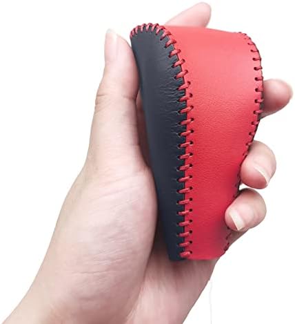 Black Red Handbrake&Shift Knob Cover Compatible - Image 4