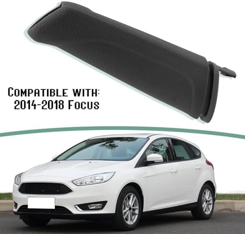 Black Emergency Brake Handle Cover Compatible - Image 7