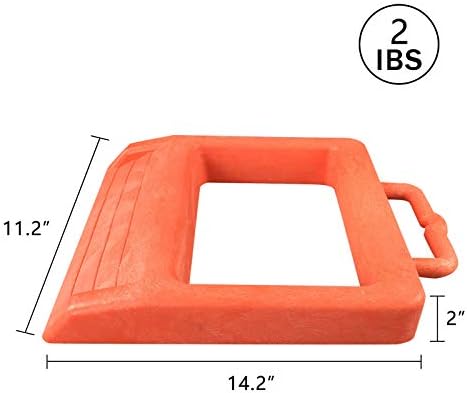 ROBLOCK Pallet Jack Chock Heavy Duty Wheel Chock, Pallet Jack Stopper - Image 2