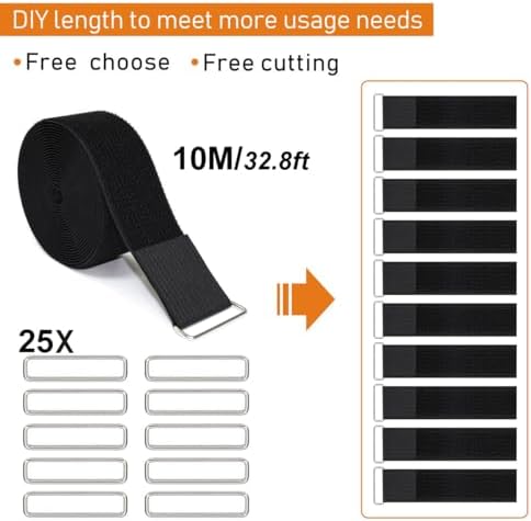 YMCRLUX 2" x32ft Reusable Cinch Strap - Image 5