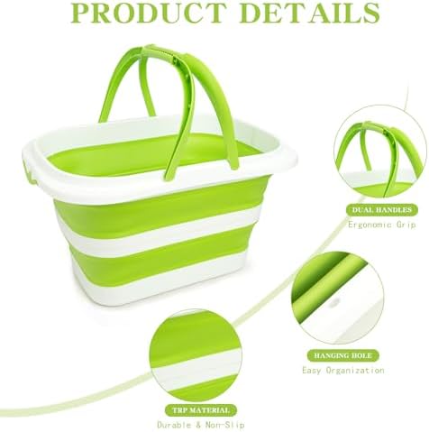 Large Collapsible Bucket for Cleaning, 4.2 Gallon/16L - Image 3