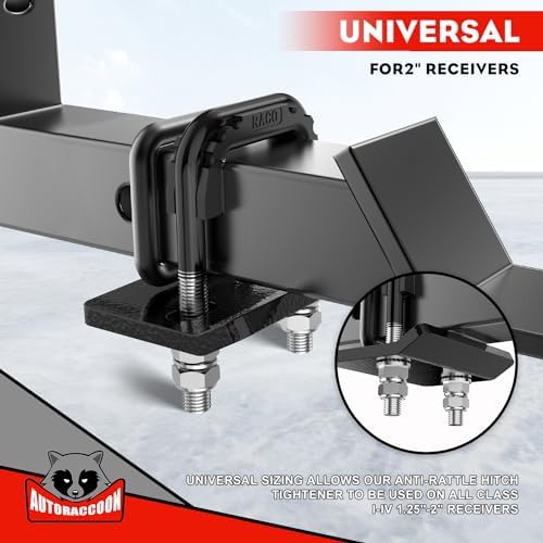 AUTORACCOON Hitch Tightener Anti-Rattle Clamp - Image 4
