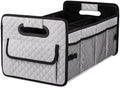 Car Trunk Organizer for SUV, Collapsible Car Storage Organizer Light Grey by JiatuA