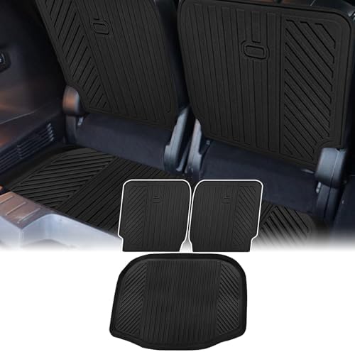 Cargo Liner Compatible with 2015-2019 Ford Explorer Third Trunk Mat Cargo Mat by YEBOOCA