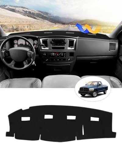CARTIST Dash Cover for 2006-2009 Dodge Ram 2500 3500/2006-08 Dodge Ram 1500 by cartist