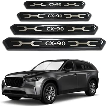 Door Sill Protector Trim Guard for Mazda CX-90 cx90 2024 2025 2026, Auto by Unknown