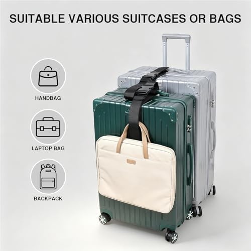 Luggage Straps, Stretchable Luggage Connector Straps - Image 4