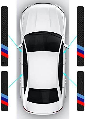 4 Pcs Tri-Color 3 Color Door Sill Protector Stickers, Universal Size Door Entry - Image 3