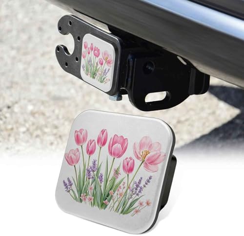 2" Trailer Hitch Cover Rubber Receiver Tube Cap Trailer Hitch Covers by Unknown