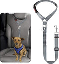 BWOGUE Dog Seat Belt for Car, Headrest Restraint Reflective Bungee, 1 Pack by BWOGUEPetHome