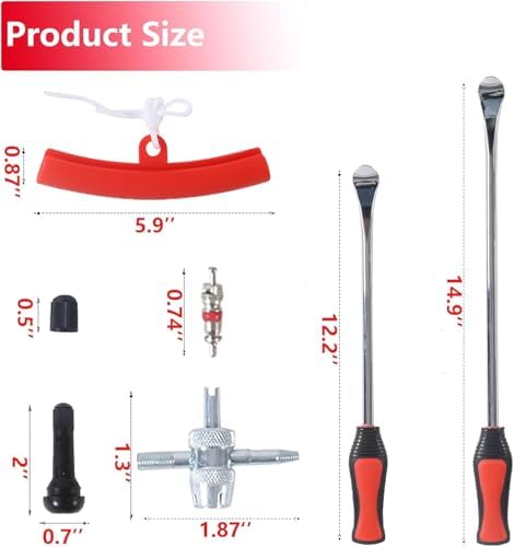11.5" Tire Spoon Kit, Motorcycle - Image 2