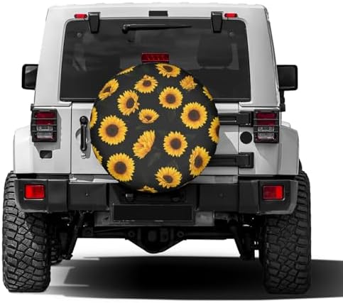 Delerain Sunflower Spare Tire Covers - Image 2