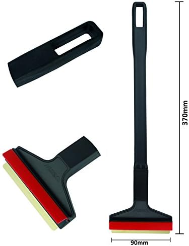 Ice Scraper Brass Blade Car Ice Scraper Long Handle 14, 5 inch Ice Scraper - Image 3