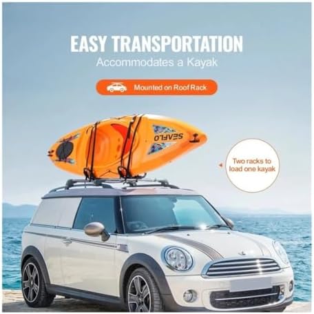 1-Pair J-Bar Kayak Rack – Soft Top Mount - Image 2