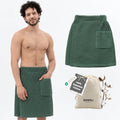 Luxury Organic Japanese Cotton Waffle Body Towel Wrap by KOSMU