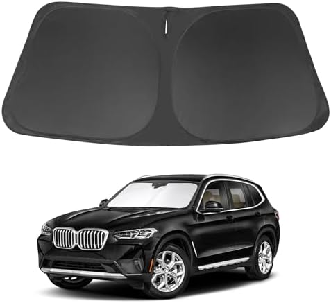 Windshield Sun Shade for 2018-2024 2025 2026 BMW X3 Accessories by LHFLIVE