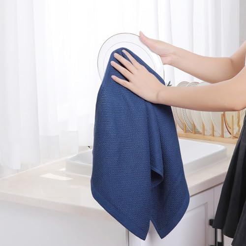 Homaxy 100% Cotton Waffle Weave Kitchen Dish Towels 4-Pack - Image 4