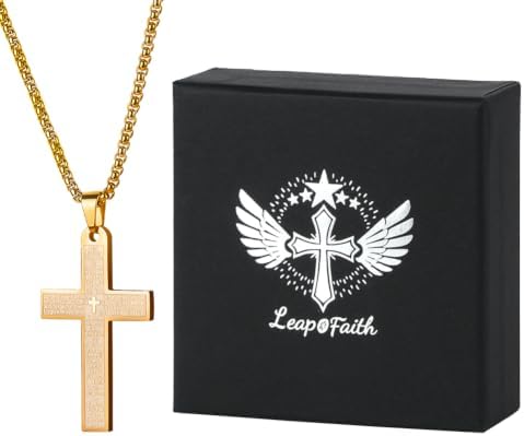 Pendant Cross for Car Rear View Mirror Necklace for Men Charm Car Mirror - Image 6