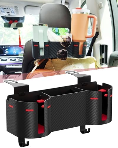 Car Headrest Backseat Cup Holder 3.7", Seat Back Organizer by Unknown