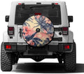 Tropical Hibiscus Spare Tire Cover by Foruidea