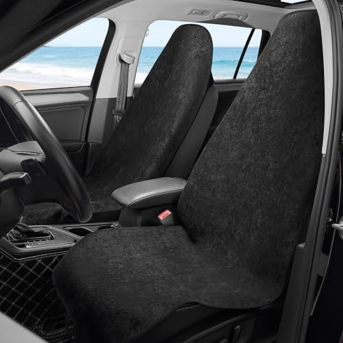 Waterproof Car Seat Cover Full Sets Interior Sets Universal Fits Car Sweat Towel - Image 3