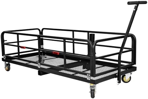 PioneerWorks Foldable Hitch Cargo Carrier w/Quick Detachable Basket 2-in-1 by PioneerWorks