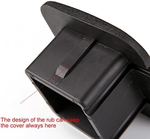 CZC AUTO Trailer Hitch Cover, 2in Tow Receiver Tube Plug Cap, 2 Pack - Image 7