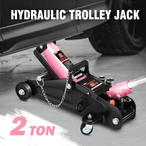 DNA Motoring Floor Jack with Socket and Lock, Low Profile Hydraulic Trolley Jack - Image 2