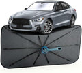 Car Windshield Sun Shade for Infiniti Q50 2014-2026, Foldable Car Sunshade by MakeLifeBetter