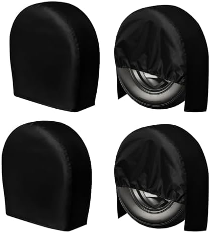 PureFit Universal Tire Covers Set of 4, Fits 19"-22" Inch Tire by PureFit