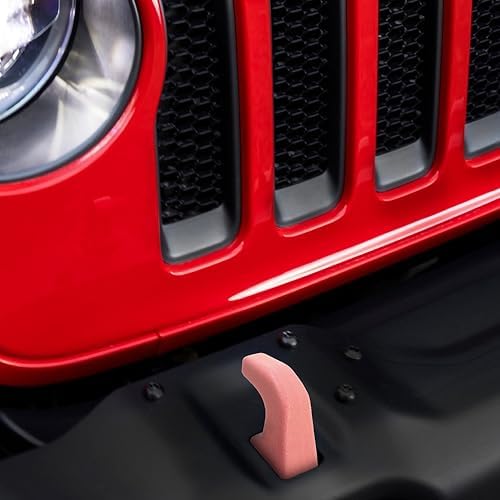 JWWY Tow Hook Protector Cover for Jeep Wrangler JK JL & Gladiator JT 4xe - Image 7