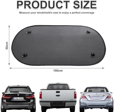 Rear Window Sun Shade, Car Window Shade - Image 2