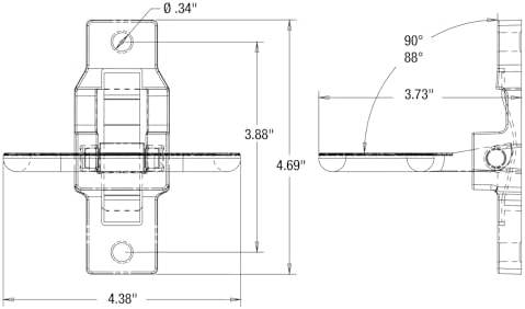 Buyers Products B2797BPC2 Folding Safety Step and Handle, 2 Pack - Image 5
