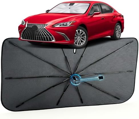 Car Windshield Sun Shade Umbrella by MakeLifeBetter