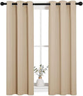 NICETOWN Biscotti Beige Blackout Curtains by NICETOWN
