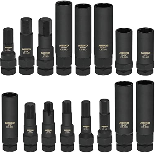 Neiko 02457A Lug-Nut Key Set, Wheel-Lock Removal Tool Kit - Image 4